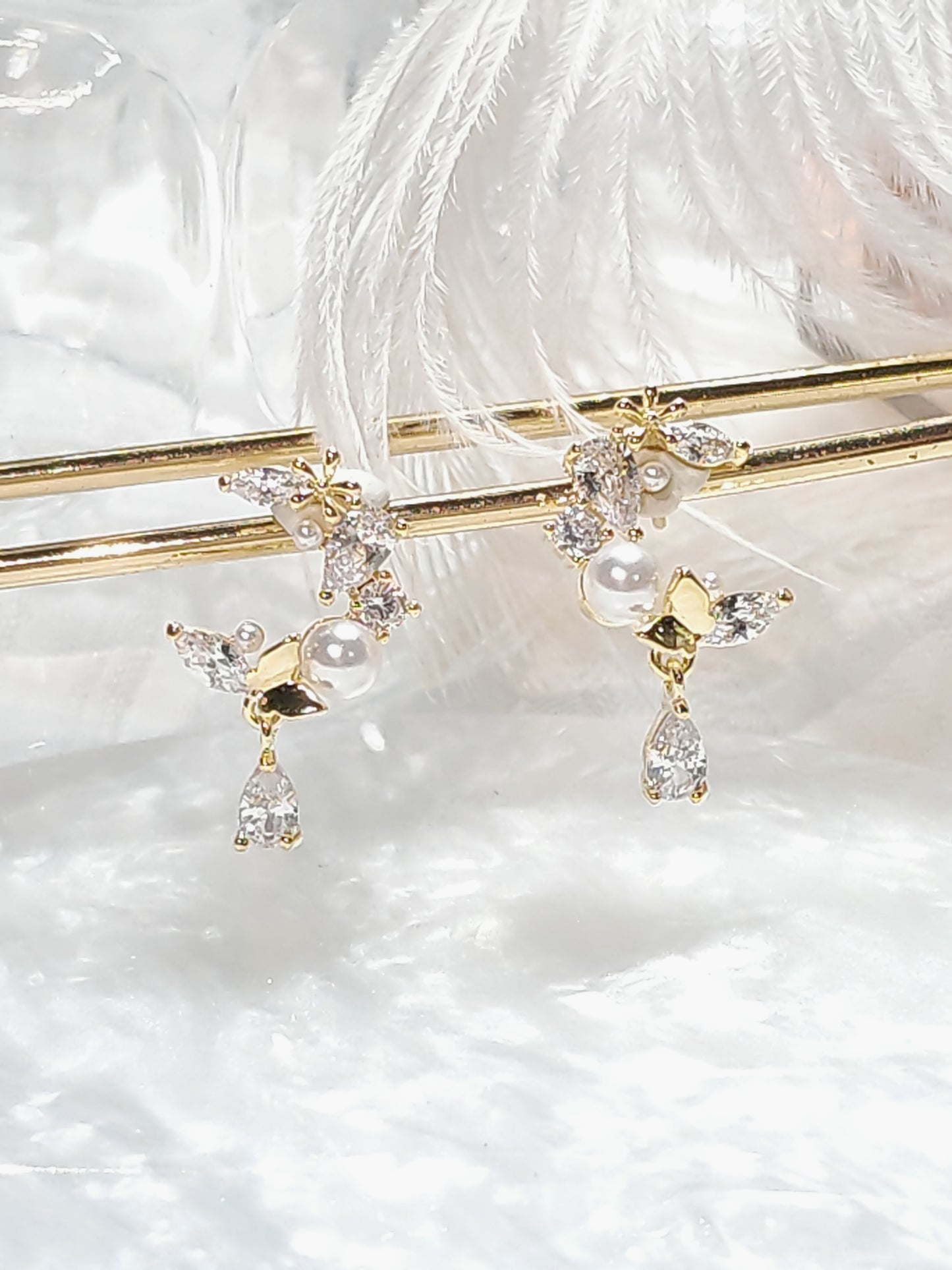 S925 - Gold plated Shining Moon