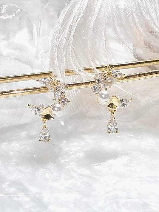 S925 - Gold plated Shining Moon